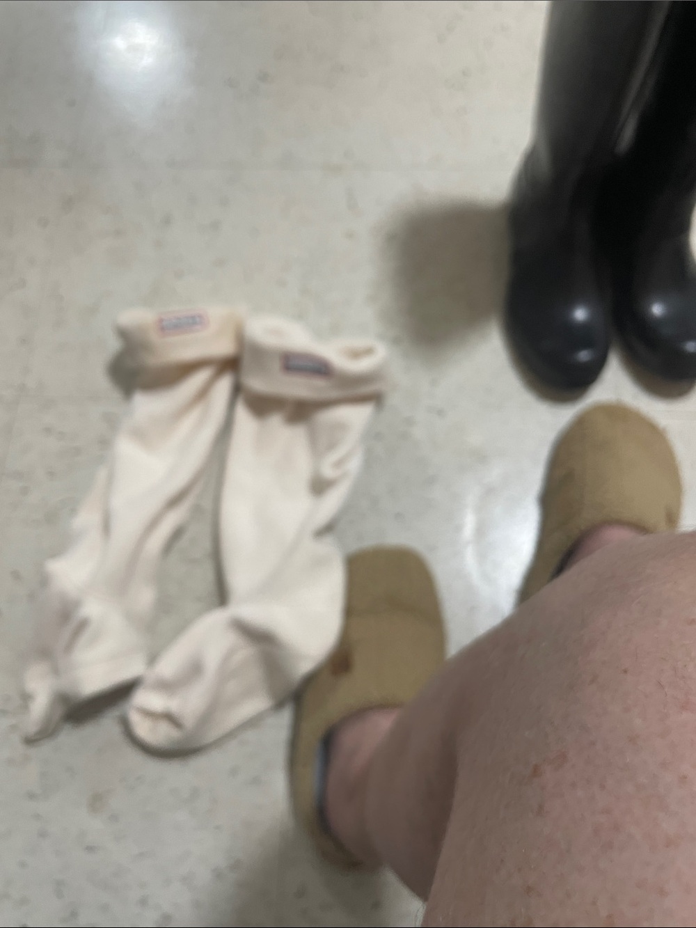 Men's Cream Crew Socks - Classic Everyday Comfort